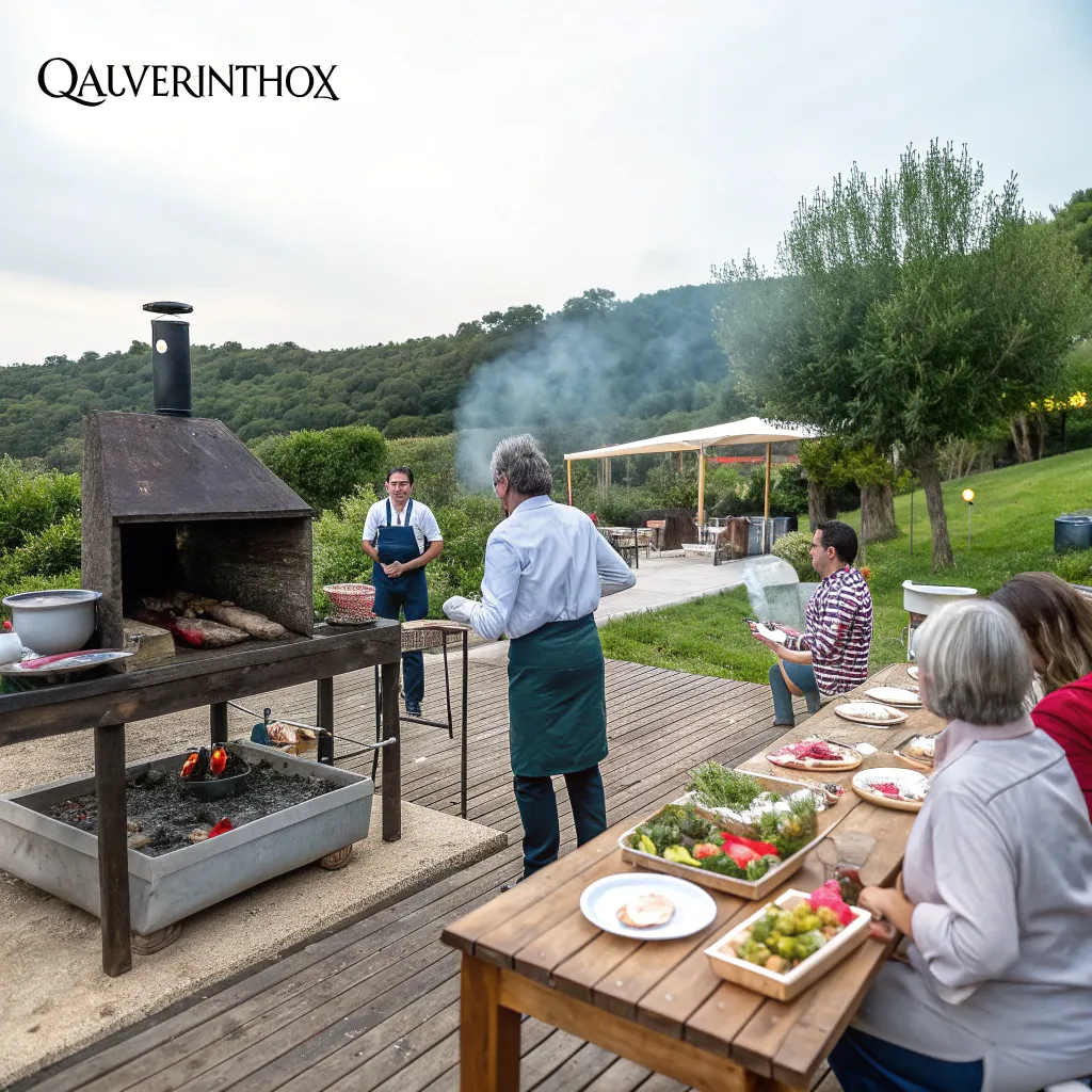 Outdoor Cooking Course at QALVERINTHOX
